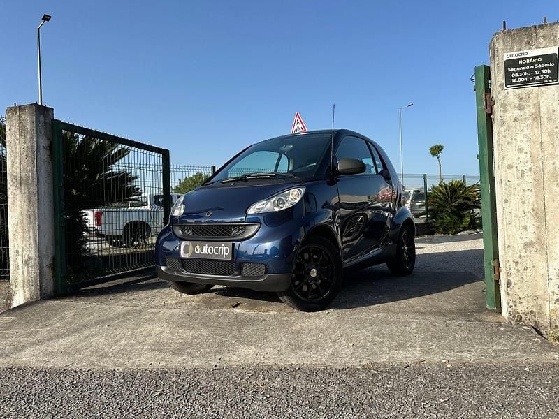 Azul Usado 2010 Smart ForTwo Coupé Pure Coupé | € 6.490 (Preço justo) - Imagem 1/4