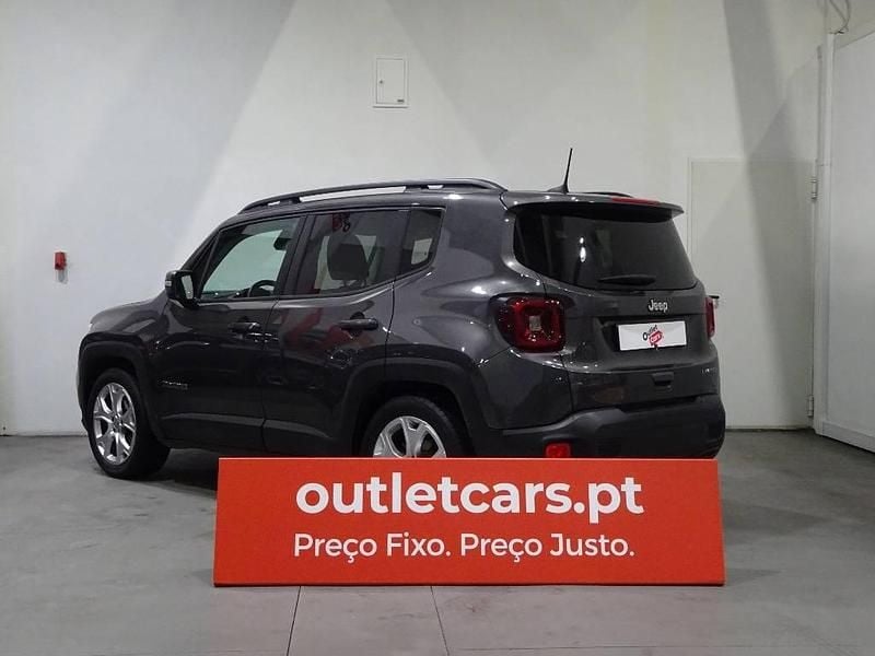 Usado Jeep Renegade Limited 120 HP (88 kW) 2019 Cinzento escuro SUV