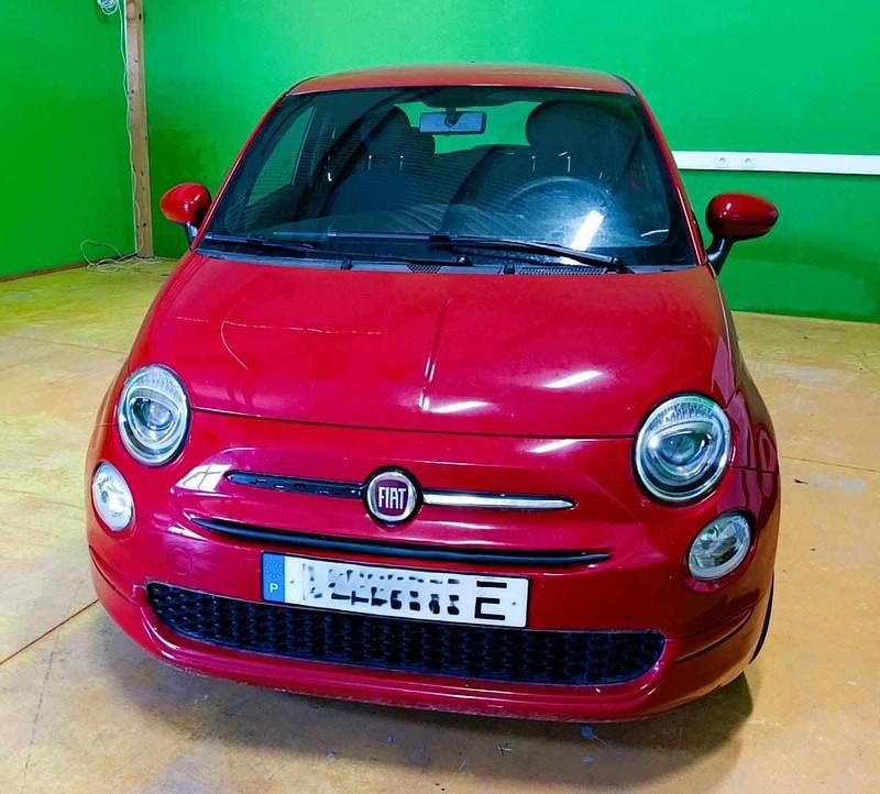 Vermelho Usado 2021 Fiat 500 Cabrios | € 9.500 (Super Preço) - Imagem 1/4