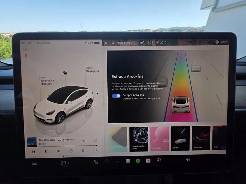 Usado Tesla Model Y 378 kW (514 HP) 2022 Branco SUV