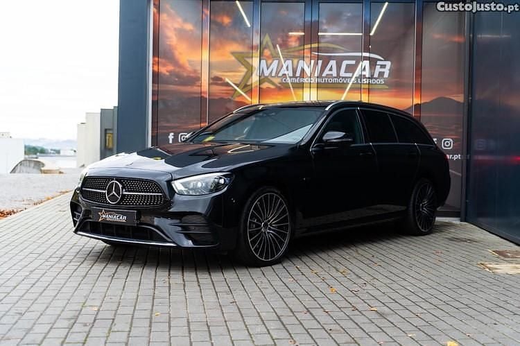 Preto Usado 2021 Mercedes E300 AMG line Carrinha | € 38.500 (Preço justo) - Imagem 1/1