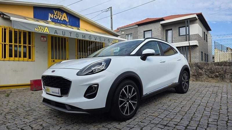 Branco Usado 2021 Ford Puma Gen-E Titanium X SUV | € 16.500 (Preço justo) - Imagem 1/4