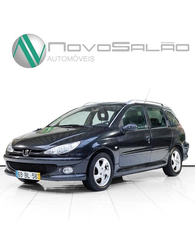 Preto Usado 2006 Peugeot 206 Carrinha | € 3.000 (Preço justo) - Imagem 1/4