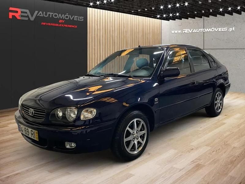 Azul Usado 2001 Toyota Corolla Sol Sedan | € 4.450 - Imagem 1/4