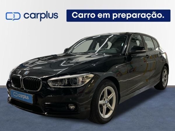 Preto Usado 2019 BMW 116 Sport Line Citadino | € 21.900 (Preço justo) - Imagem 1/3