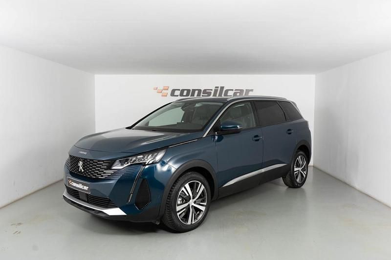 Azul Usado 2022 Peugeot 5008 Allure Monovolume | € 22.980 (Preço justo) - Imagem 1/4