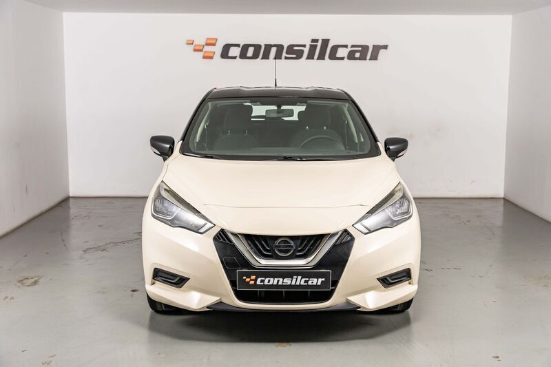 Branco Usado 2018 Nissan Micra Acenta Citadino | € 10.980 (Preço justo) - Imagem 1/4