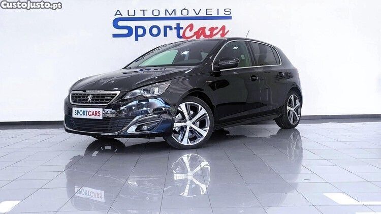 Preto Usado 2016 Peugeot 308 GT-line Sedan | € 13.950 (Preço elevado) - Imagem 1/1