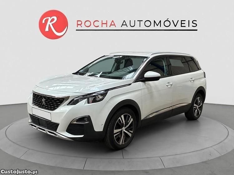 Branco Usado 2019 Peugeot 5008 Allure Monovolume | € 17.490 (Preço justo) - Imagem 1/1