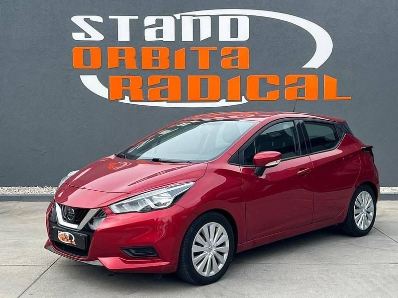 Vermelho Usado 2020 Nissan Micra Acenta Citadino | € 13.750 (Preço justo) - Imagem 1/4