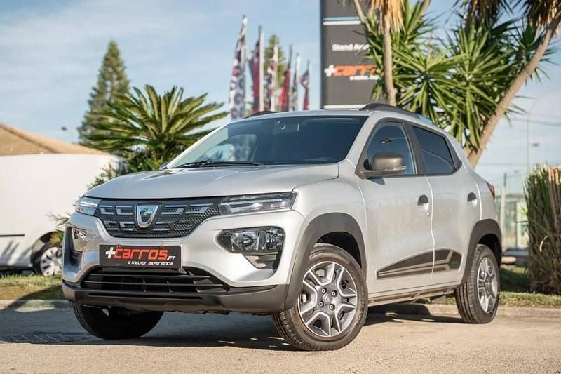 Cinza Usado 2021 Dacia Spring Comfort Plus Citadino | € 10.890 (Bom preço) - Imagem 1/4