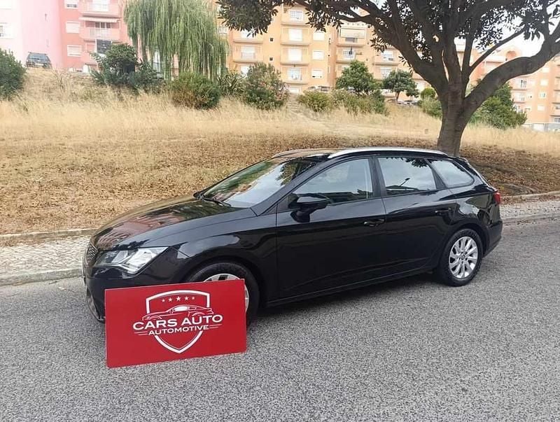Preto Usado 2015 Seat Leon ST Carrinha | € 10.999 (Bom preço) - Imagem 1/4
