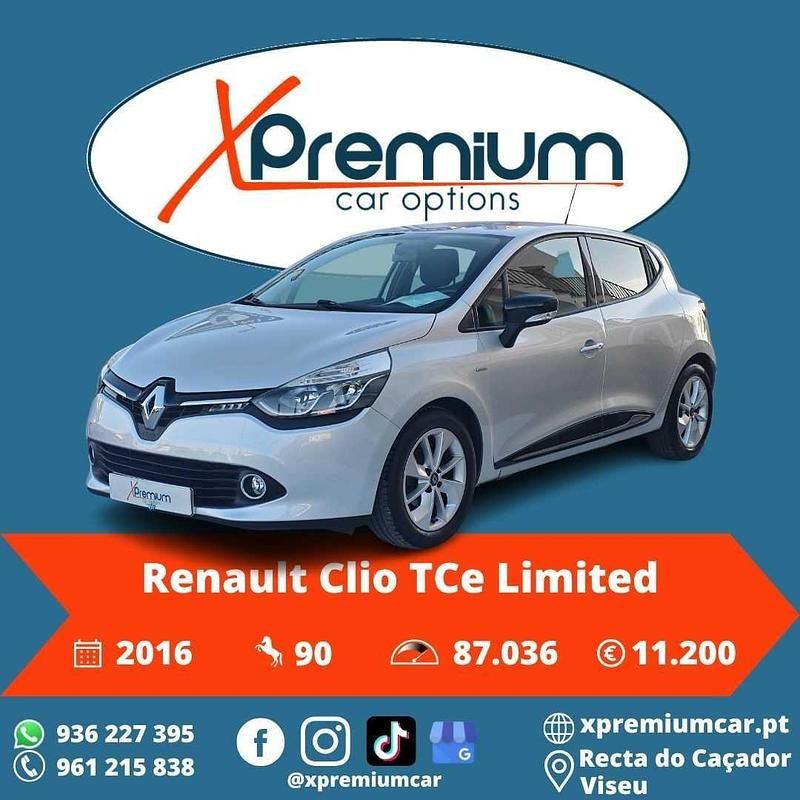 Cinzento Usado 2016 Renault Clio IV | € 11.200 (Preço justo) - Imagem 1/4