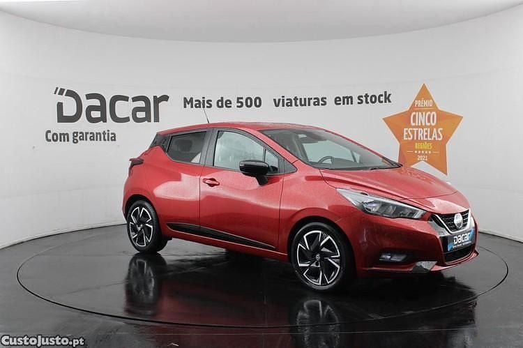 Usado Nissan Micra Acenta 92 HP (67 kW) 2022 Vermelho Citadino