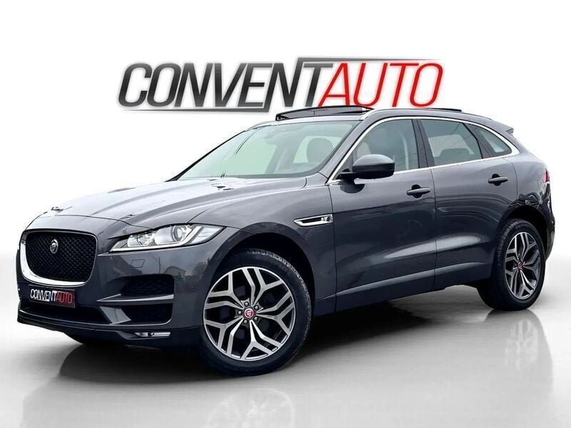 Cinzento Usado 2017 Jaguar F-Pace Portfolio SUV | € 35.980 (Super Preço) - Imagem 1/4