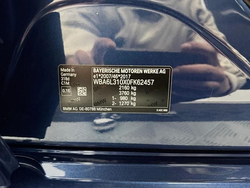 Usado BMW 318 Advantage 150 HP (110 kW) 2021 Azul Carrinha