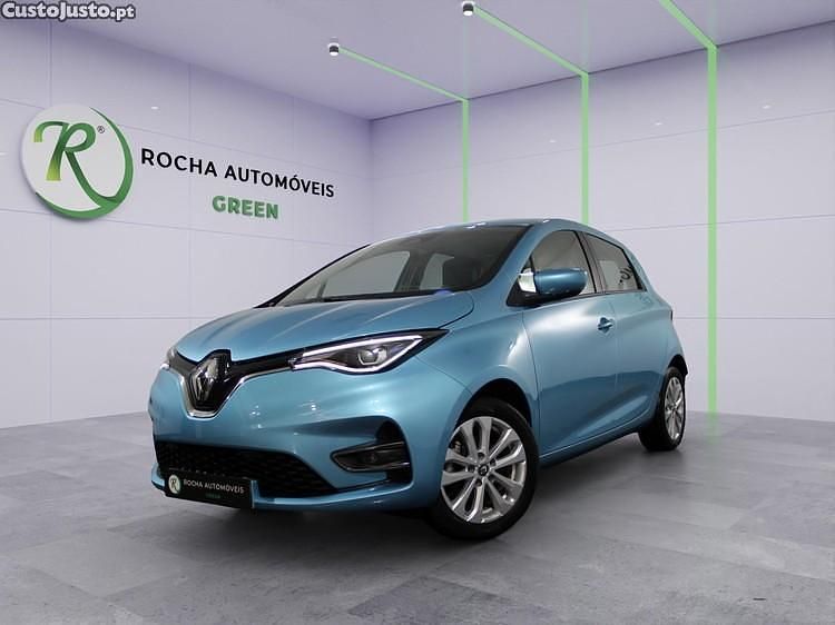 Azul Usado 2022 Renault Zoe Experience Citadino | € 20.900 (Caro) - Imagem 1/1