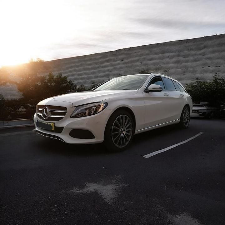 Usado Mercedes C200 136 HP (100 kW) 2015 Branco