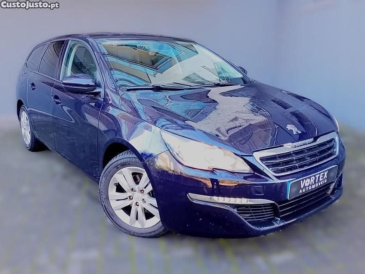 Azul Usado 2015 Peugeot 308 SW Active Carrinha | € 9.750 (Bom preço) - Imagem 1/1