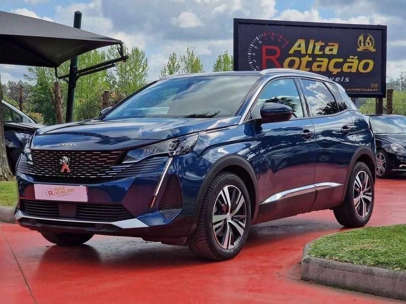 Azul Usado 2021 Peugeot 3008 | € 19.990 (Preço justo) - Imagem 1/4