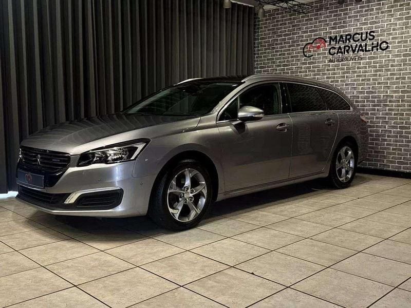 Usado Peugeot 508 SW Allure 120 HP (88 kW) 2017 Cinza antracite Carrinha
