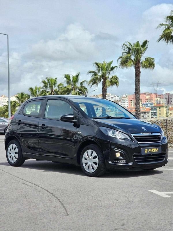 Preto Usado 2019 Peugeot 108 Citadino | € 7.490 (Super Preço) - Imagem 1/4