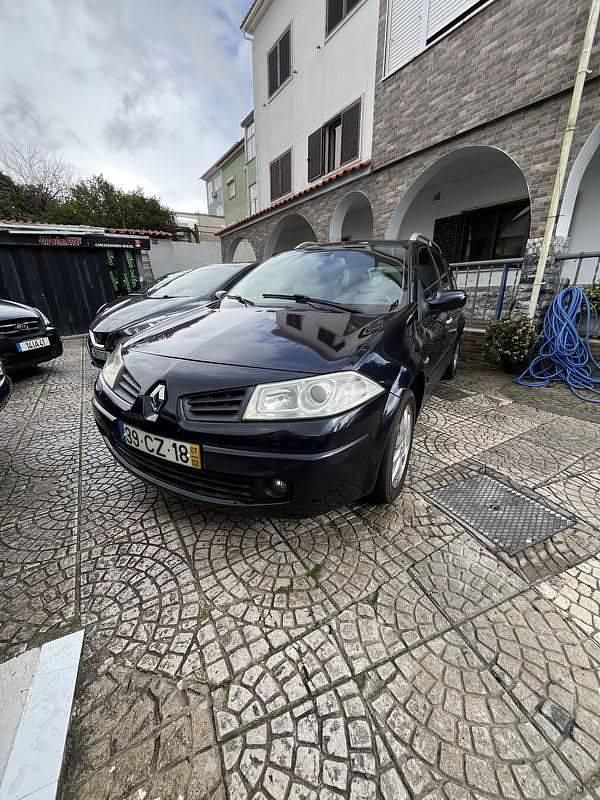 Usado Renault Mégane II 85 HP (62 kW) 2007 Cinzento Carrinha
