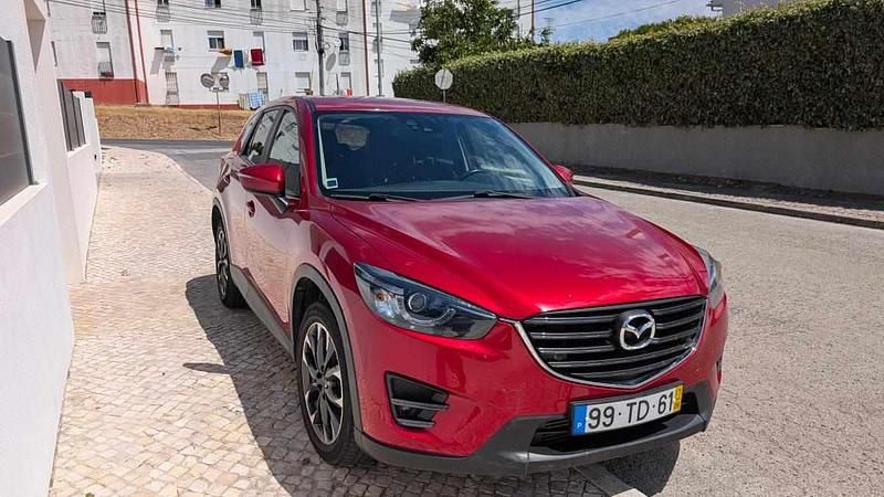 Usado Mazda CX-5 150 HP (110 kW) 2017 Vermelho SUV