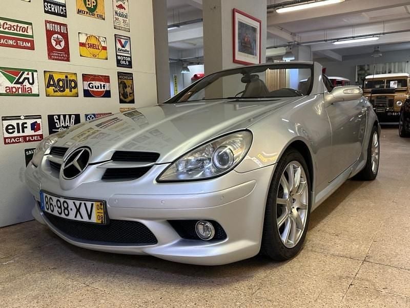 Usado Mercedes SLK200 163 HP (119 kW) 2004 Cinza Cabrios