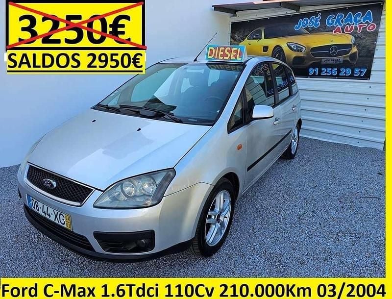 Cinzento Usado 2004 Ford C-MAX Titanium Monovolume | € 2.950 (Preço justo) - Imagem 1/4