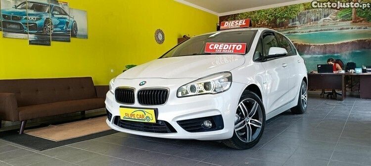 Usado BMW 218 Active Tourer Sport Line 143 HP (105 kW) 2015 Branco Monovolume