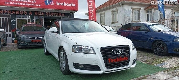 Branco Usado 2010 Audi A3 S-Line Cabrios | € 12.980 (Preço justo) - Imagem 1/1