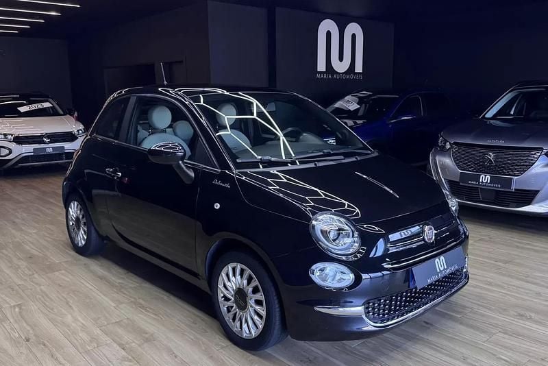 Preto Usado 2022 Fiat 500 Dolcevita Citadino | € 11.270 (Bom preço) - Imagem 1/4