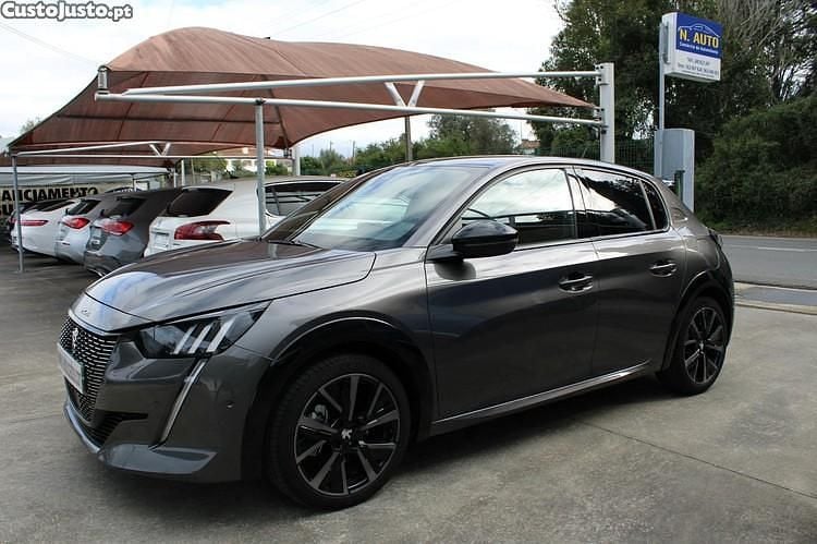 Cinza Usado 2022 Peugeot 208 GT-line Citadino | € 19.990 (Preço justo) - Imagem 1/1