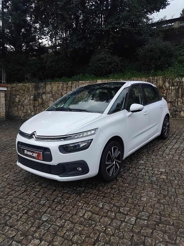 Branco Usado 2018 Citroën C4 Picasso Monovolume | € 11.250 (Super Preço) - Imagem 1/4