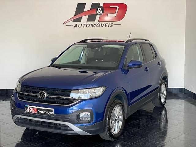 Azul Usado 2022 VW T-Cross SUV | € 16.500 (Preço justo) - Imagem 1/4