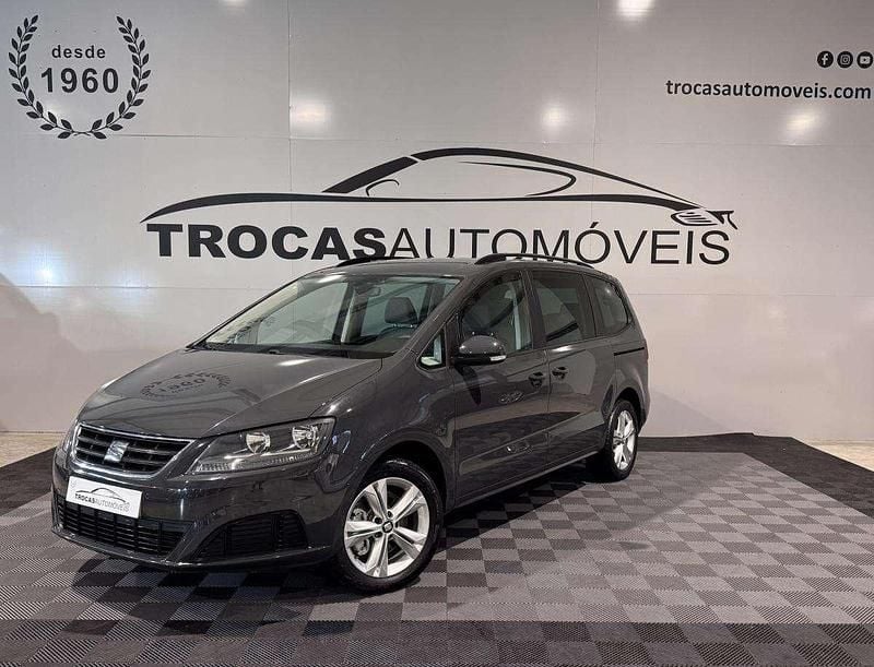 Usado Seat Alhambra 115 HP (84 kW) 2016 Cinzento Monovolume