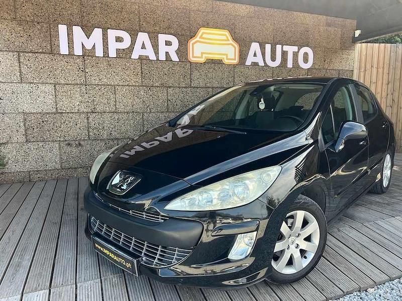 Preto Usado 2008 Peugeot 308 Citadino | € 5.250 (Preço justo) - Imagem 1/4