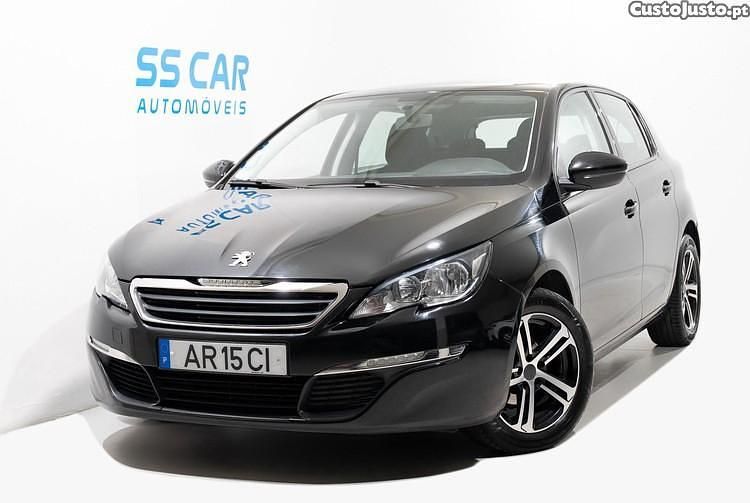 Preto Usado 2014 Peugeot 308 Style | € 8.490 (Preço justo) - Imagem 1/1