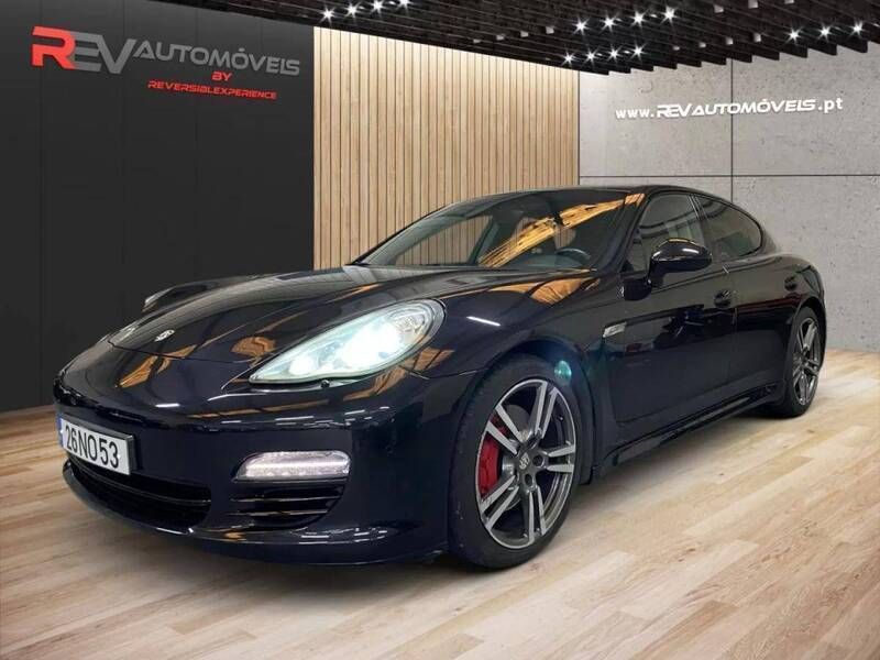 Preto Usado 2013 Porsche Panamera Platinum Edition Sedan | € 34.950 (Bom preço) - Imagem 1/4