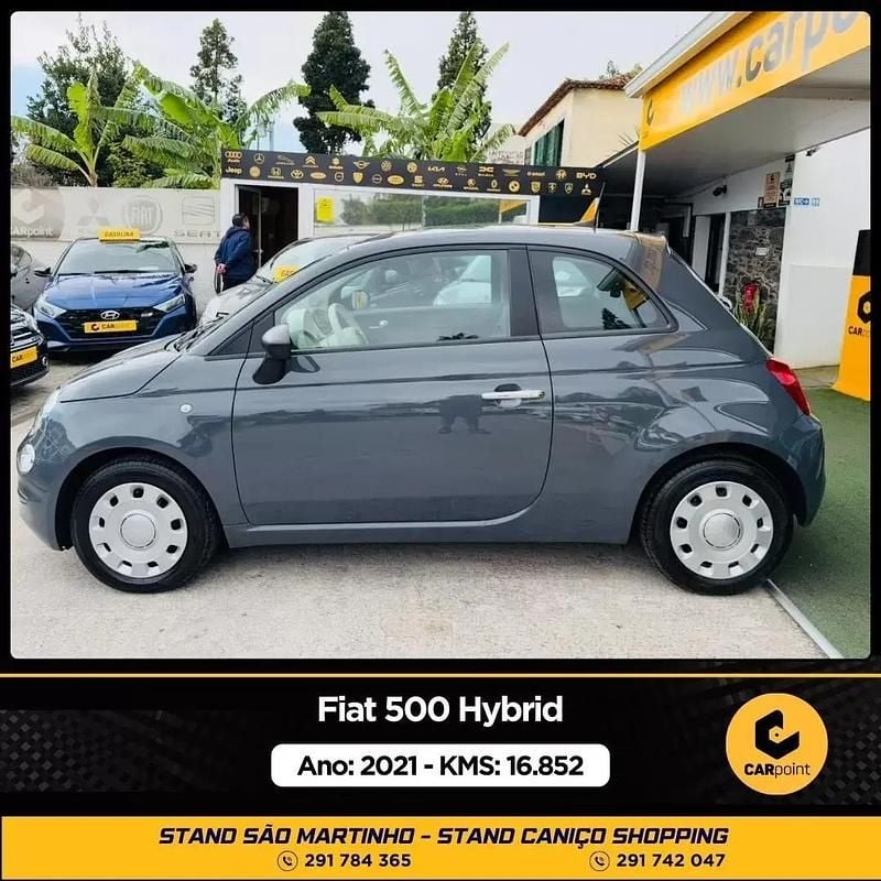 Usado Fiat 500 70 HP (51 kW) 2021 Cinzento Citadino