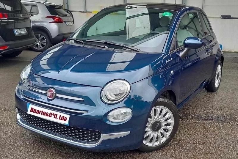 Azul Usado 2021 Fiat 500 Dolcevita Citadino | € 12.990 (Preço justo) - Imagem 1/4
