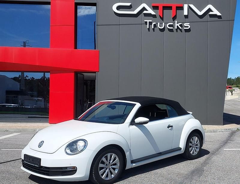 Usado VW Beetle 105 HP (77 kW) 2014 Branco Cabrios