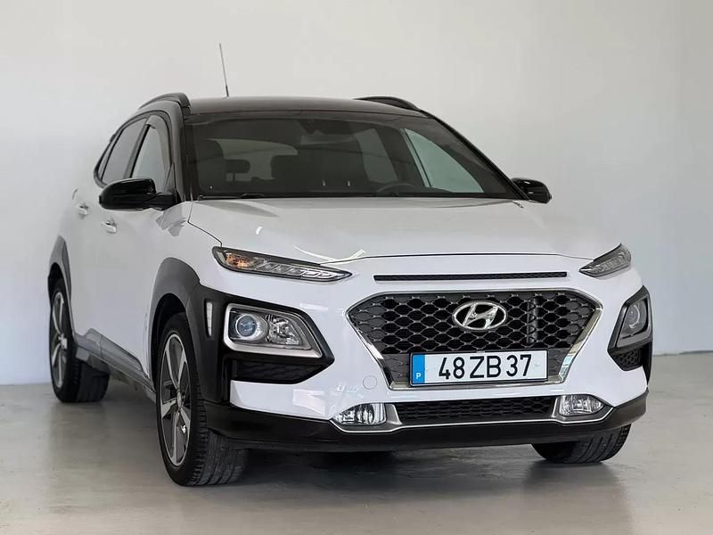 Branco Usado 2019 Hyundai Kauai Premium SUV | € 15.450 (Preço justo) - Imagem 1/4