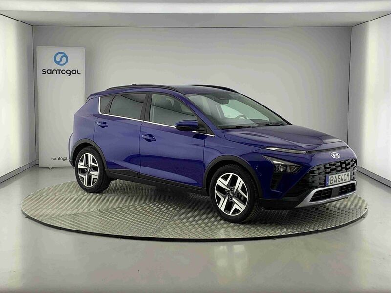 Azul Usado 2023 Hyundai Bayon Premium SUV | € 17.990 (Preço justo) - Imagem 1/4