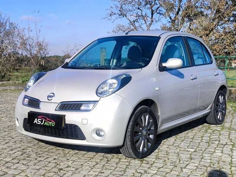 Usado Nissan Micra Visia 86 HP (63 kW) 2009 Cinzento Citadino