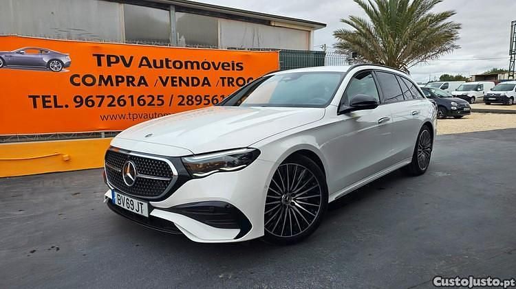 Branco Usado 2024 Mercedes E300 Carrinha | € 69.950 (Caro) - Imagem 1/1