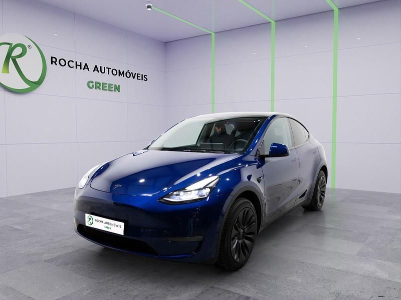 Azul Usado 2023 Tesla Model Y RWD SUV | € 35.499 (Preço justo) - Imagem 1/4