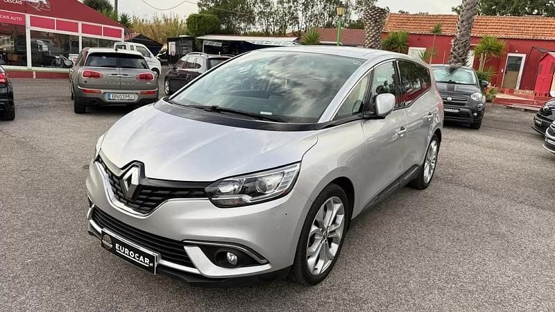 Cinzento Usado 2019 Renault Grand Scénic IV Black Edition Monovolume | € 18.590 (Preço justo) - Imagem 1/4
