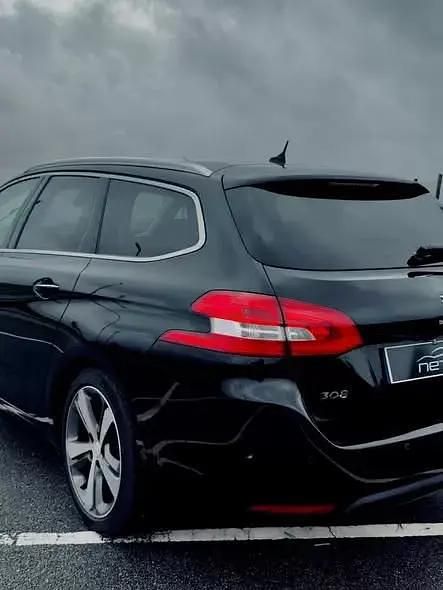 Usado Peugeot 308 SW GT-line 120 HP (88 kW) 2014 Preto Carrinha